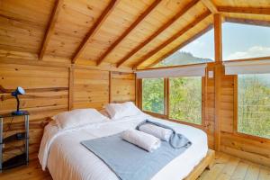 Ecocabañas B&B - Cabaña de lujo con jacuzzi privado cerca a termales