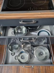 3-4 Personenzimmer - Familienzimmer mit King Size Bett und Gemeinschaftsküche