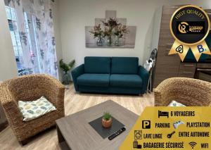 Appartements SUPERBE T3 AVEC PARKING ET TERRASSE en PLEIN CENTRE-VILLE : Appartement 2 Chambres