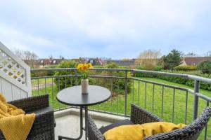 Küstenperle Nordsee mit Balkon und Gemeinschaftssauna