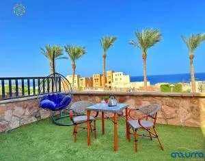 one bedroom chalet,with sea view terrace - 赫尔格达