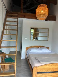 Sejours chez l'habitant Chambre et sdb avec entree privative : photos des chambres