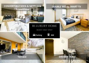 Appartements Bussy Gray Spot - RER Centre & Parking : photos des chambres