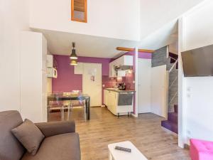 Duplex 38m² 5 pers, 2 TV, balcon, casier à skis - FR-1-353-114