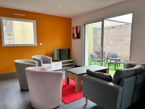 Villas 205 - Maison 8 personnes en plein coeur de Plurien : photos des chambres
