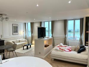 Appartements Les Rives de Saone - Balneotherapie : photos des chambres