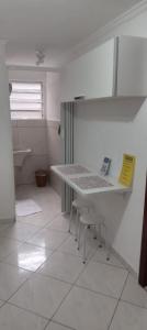 Apto com 01 dormitório e Wi-fi - Praia Grande- Tupi - perto da praia