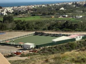 Seaview-lägenhet med stor takterass