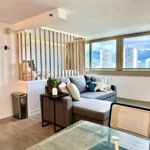 Central Waikiki luxury High Wtih Views & Beach - 拉尼凯