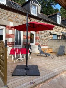 Maison au bord de leau