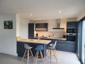 Villas Villa l estran neuve vue mer Plouneour Brignogan : photos des chambres