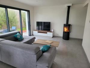 Villas Villa l estran neuve vue mer Plouneour Brignogan : photos des chambres