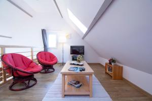 Maisons de vacances Goul Ar Roz I Terrasse sud & Vue mer : photos des chambres