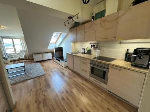 Apartments in the old town with an impressive view