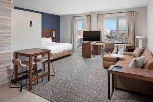 King Studio with Sofa Bed room in Residence Inn by Marriott Greenville Downtown