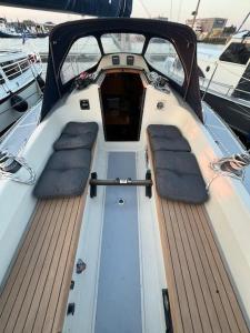 Zeiljacht op Urk, Nederland