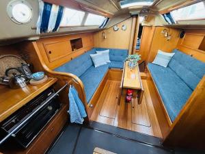 Zeiljacht op Urk, Nederland