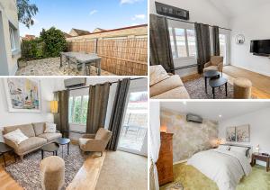 Maison plein pied, proche de Paris, Parking securisé, La Parenthèse, Terrasse privée, 1 chambre capacité 4 personnes