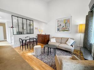 Maison plein pied, proche de Paris, Parking securisé, La Parenthèse, Terrasse privée, 1 chambre capacité 4 personnes