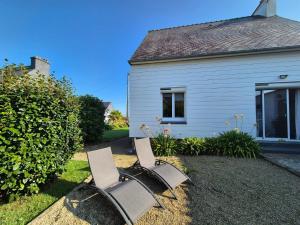 Maisons de vacances Holiday Home in Trelevern near Pink Granite Coast : photos des chambres