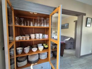 Maisons de vacances Holiday Home in Trelevern near Pink Granite Coast : photos des chambres