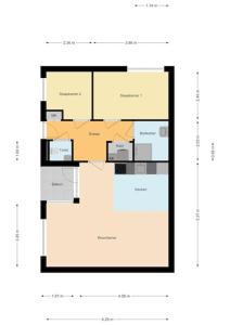 Schitterend appartement, 150 m van het strand