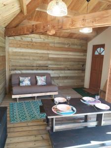 Maisons de vacances Maison Aloha Esprit Tiny house : photos des chambres