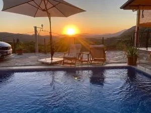 Magnificent sunset view - Karacaören