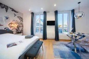 Appart 2 personnes à 50m des commerces & mer - Carteret