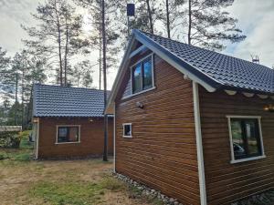 Leśny Domek Rotembark z prywatnym jacuzzi