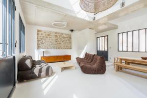 Villas Villa Albertine, 4 chambres en plein coeur de Barbizon proche lisiere de Foret : photos des chambres