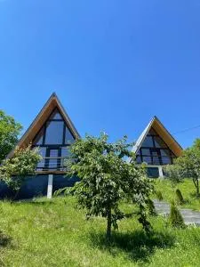 Căsuțe A-Frame La Triunghiuri - Bacău