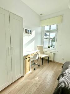 Przestronny apartament nr 7 z widokiem na góry Sowie