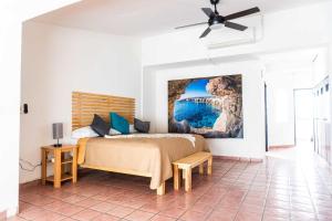 Master Bedroom with Private Bathroom and Work Area