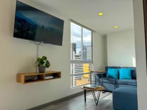 ApartaSuite con la mejor vista en Centro Internacional Bogotá