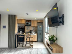 ApartaSuite con la mejor vista en Centro Internacional Bogotá