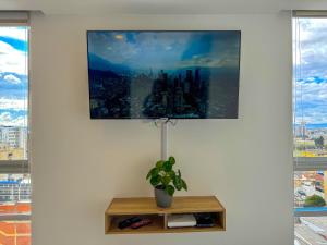 ApartaSuite con la mejor vista en Centro Internacional Bogotá