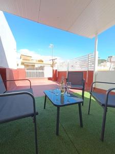 casita en playa de la colonia