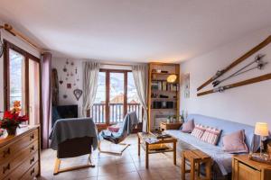 Résidence Le Rocher - Chalet mitoyen spacieux · vue sur le glacier · Parking privatif 3 places MAE-0384