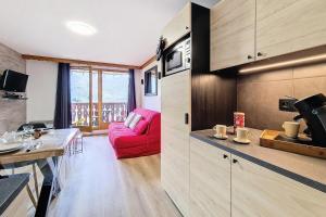 Résidence Valmonts A - Appartement agréable · Balcon sud · Pied des pistes MAE-6511