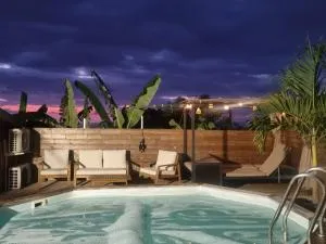 Maison avec piscine chauffée, jacuzzi et sauna 6 chambres - Le Bois de Nèfles