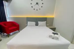 Comfortable 1BR without Living Room at Amartha View Apartment By Travelio - 沃诺索博