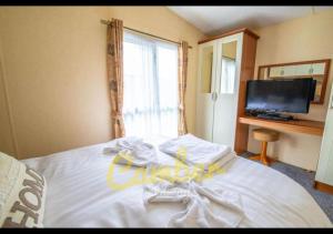 MP503 - Camber Sands Holiday Park - Sleeps 8 - Large Gated Decking - Amazing views