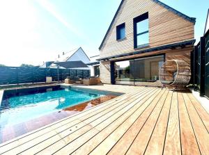 Villas Maison neuve - Piscine chauffee - Erdeven : photos des chambres