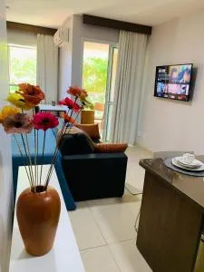 Flat moderno e aconchegante às margens do lago - Sobradinho