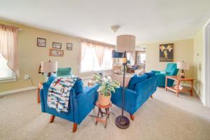 Lakefront Mayville Cottage with Dock and Grill!