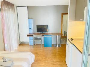 Appartements Studio Harmonie Confluence Lyon City et piscine chauffante : photos des chambres