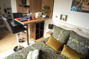 Maisons de vacances Gite Studio Alsa 15 avec Jacuzzi privatif : photos des chambres