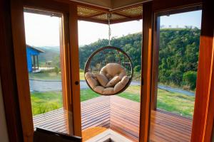 Cabana com Banheira e Vista de Montanhas em Cunha