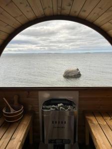Private Waterfront Luxury with Hot Tub and Barrel Sauna